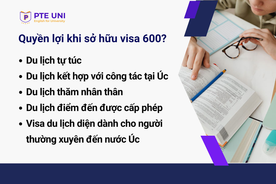 Quyền lợi khi sử hữu visa 600
